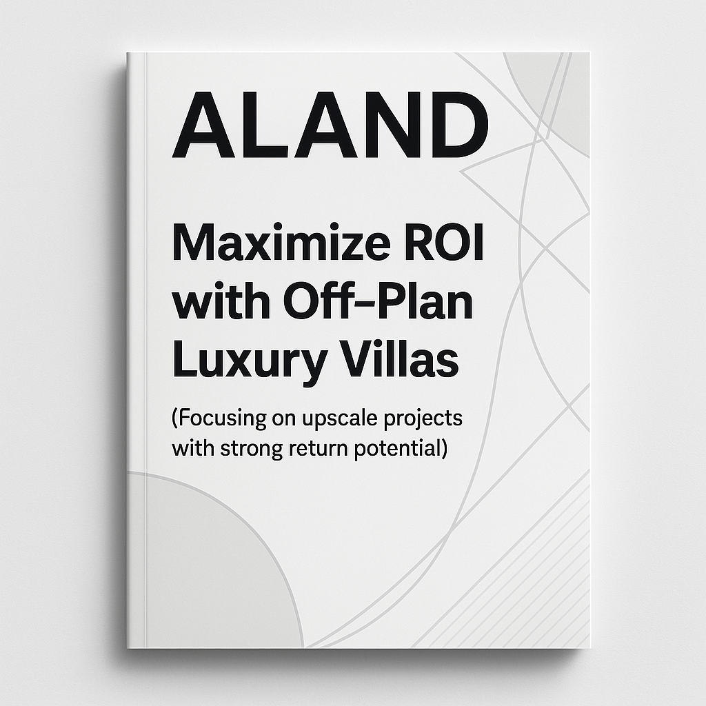 Maximize ROI with Off-Plan Luxury Villas